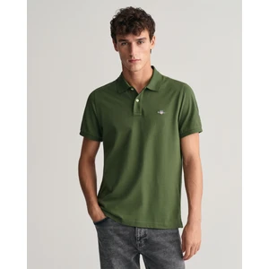 Erkek Yeşil Regular Fit Logolu Polo 2210.313