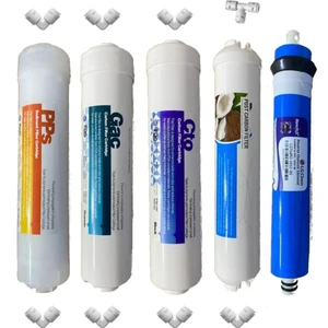 Aura Cebilon Silver Su Arıtma Cihazı Uyumlu 5li Filtre Set