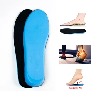 Memory Foam Ortopedik Ayakkabı Tabanlık, Hafızalı  Ayakkabı Tabanı ( 1 Çift )