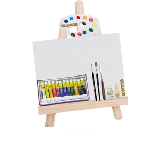 Fanart 12X12 Yağlı Boya Masaüstü Şövale Seti