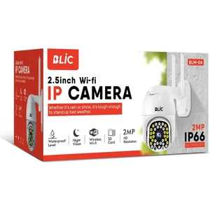 2mp Hd 2.5 Inch IP66 Ip Kamera Wifi Özellikli Hareket Takipli ve Gece Sensörlü Alarmlı Kamera Blm-41