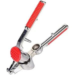 Döküm Metal Ergonomik Sarımsak Ezeceği ve Zeytin Vişne Kiraz Çekirdek Çıkarıcı - AL3807