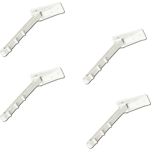 Ayder Mobilya Aksesuarları Sofra Ayağı Beyaz Plastik 22CM ( 4 Adet )