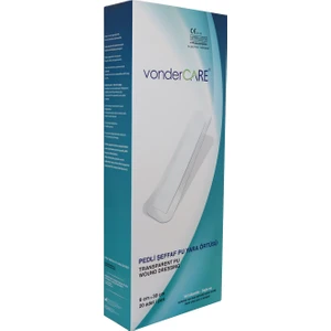 Vonder Care Pedli Şeffaf Steril Şeffaf Yara Örtüsü (9 cm x 30 cm) 20 Adet