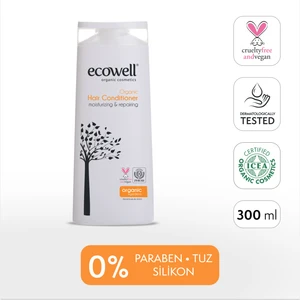 Saç Bakım Kremi, Organik & Vegan Sertifikalı, Yıpranmış Saçlar için Onarıcı ve Kolay Tarama, 300ml