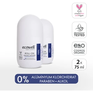 Organik Roll-on Erkek 2li (2 X 75 ml)