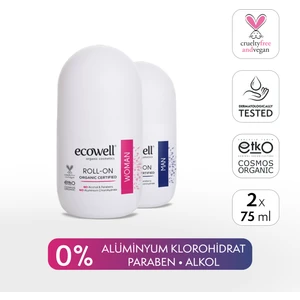 Organik Roll-on Kadın + Erkek Set (2 X 75 ml) SET