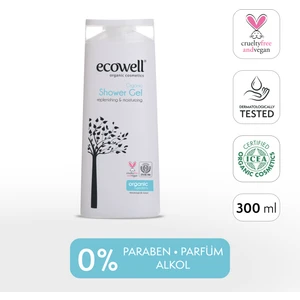 Duş Jeli, Organik & Vegan Sertifikalı, Arındırıcı, Tazeleyici, Hipoalerjenik, Argan Mucizesi, 300ml