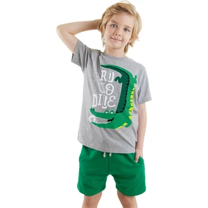 Croco Erkek Çocuk T-Shirt Şort Takım