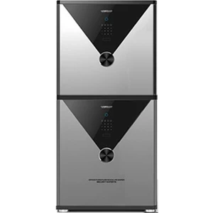 Hakan Kasa Vulcan Serisi DZ-100 Çift Kapılı Çelik Kasa Dokunmatik Şifre + Parmak Izi + Wifi Akıllı Kontrol