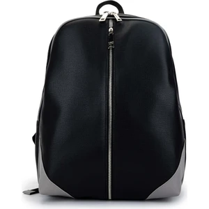 Tamer Tanca Kadın Vegan Siyah Sırt Çantası 915 1241 Bn Canta Y/24 Sıyah/grı