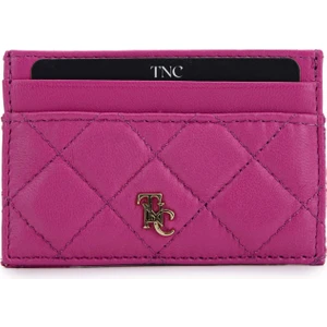 Tamer Tanca Unisex Hakiki Deri Fuşya Kartlık 995 230221 Kartlık SK23/24 Fusya