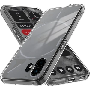 M.tk moveteck Nothing Phone 2 Kılıf Kamera Korumalı Yumuşak Şeffaf Silikon Renksiz Kalınlaştırılmış Köşe Kenar