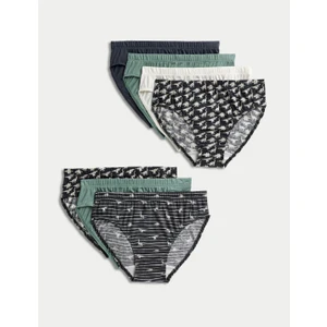 Marks & Spencer 7'li Dinozor Desenli Brief Külot