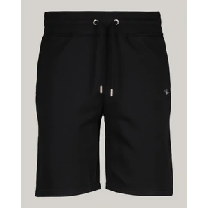 Erkek Siyah Regular Fit Logolu Şort 2009027.5