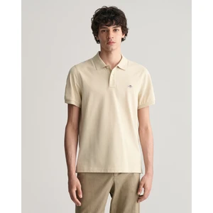 Erkek Bej Regular Fit Logolu Polo 2210.239