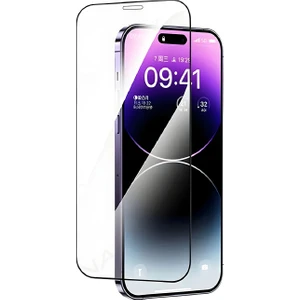 iPhone 13 Anti-Static Cam Ekran Koruyucu Darbe Emici Kolay Uygulama Aparatlı
