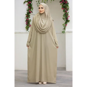 Neva Style Vizon Tesettür Namaz Elbisesi 18301V