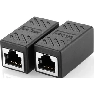 Rj 45 Dişi Dişi Ara Aparat Klipsli Ethernet Girişli 8p-8c Ara Internet Kablosu Ilave Uzatma Aparatı