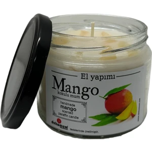 Kokulu Mum Kavanoz Orta Boy Mango Kokulu