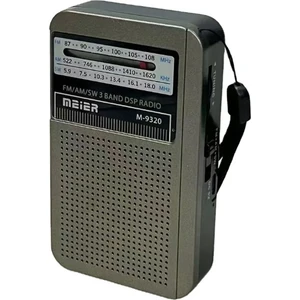 M-9320 Şarjlı Fm Am Sw 3 Bandlı Cep Radyosu El Radyosu