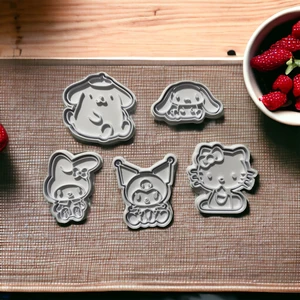 Miki & Miki Sanrio Hello Kitty Hamur Kurabiye Kalıbı 5 Adet