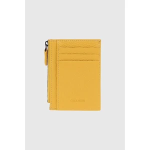 Louisiana Polo Grande Hakiki Deri Kartlık Sarı 853