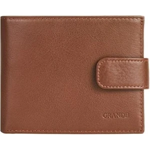 Louisiana Polo Grande Hakiki Deri Erkek Cüzdan Taba 1525
