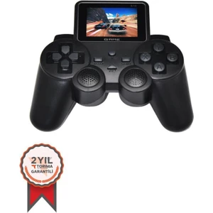 Gc-07 Siyah  Single 520 Oyunlu Retro El Konsolu ve Medya Oynatıcı