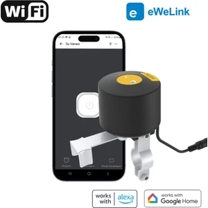 Wifi Su - Gaz Kollu Vana Kontrolcüsü ( Sonoff- Ewelink Uyumlu Akıllı Vana )