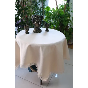 Denizli Hatırası Buldan Bezi Sacaklı 100X100 Fiskos Masa Örtüsü