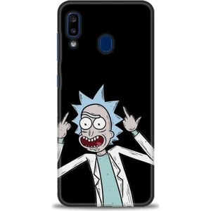 Glory Aksesuar Samsung Galaxy A20 Uyumlu Kılıf Hd Baskılı Kılıf - N (69)