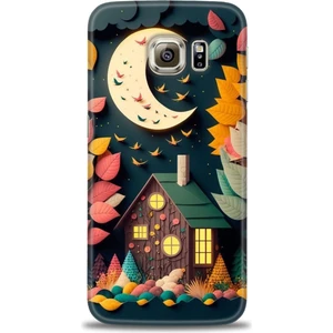 Glory Aksesuar Samsung Galaxy S6 Edge Uyumlu Kılıf Hd Baskılı Kılıf - Ü (11)