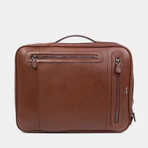 Louisiana Polo Grande Erkek  Deri Sırt Çantası Taba 8003