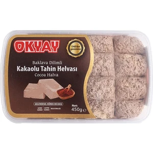 Baklava Dilimli Kakaolu Helva 450 gr