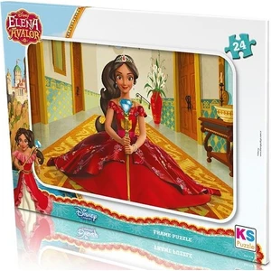 KS Games Elana Avalor Frame Puzzle 24'Lü ELN-704