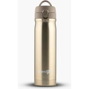 Çelik İçli Termos Matara 500 ml - Sütlü Kahve
