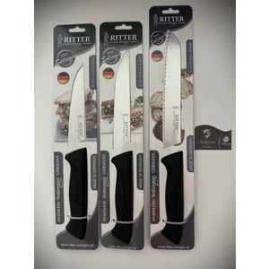 Rıtter Genel Kullanım Mutfak Bıçağı Seti 3'lü Siyah