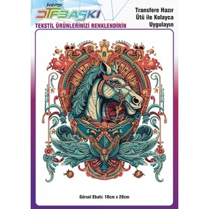 F17 Ajans Vintage Ütü ile Yapışan Tişört Tekstil Dtf Baskı