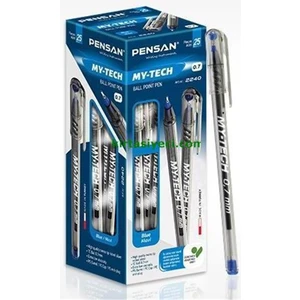 My-Tech Tükenmez Kalem 0.7 mm 25 Adet - Mavi