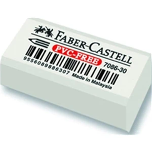 Faber Castell Pvc-Free 18 87 30 Küçük Silgi - Beyaz