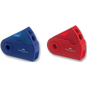 Faber Castell Sleeve Spitzer Çiftli  Gözlü Kalemtraş