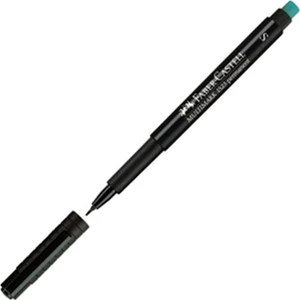 Faber Castell 1523 Asetat Kalemi Silgili S Uç - Siyah