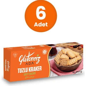 Glutensiz Ada Tuzlu Kraker 150 gr (6 ADET)