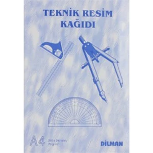 Teknik Resim Defteri A4 Dikey