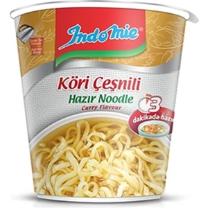 Köri Çeşnili Hazır Bardak Noodle 60 gr