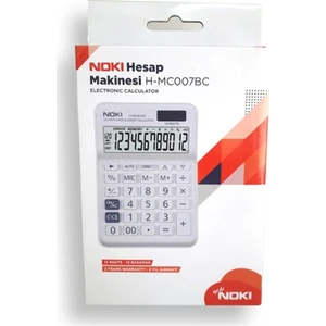 H-MC007BC Masaüstü Hesap Makinesi 12 Haneli