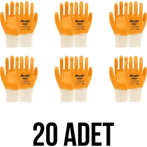 Kn2+ Pamuk Nitril Yağ ve Grese Dayanıklı Eldiven - No 10 (20 Adet)