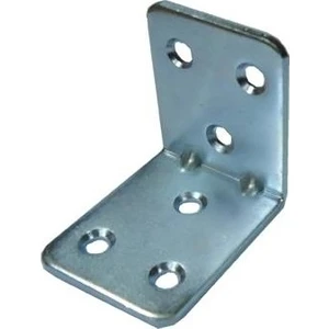 Mobilya Dolap Köşe Bağlantısı L Demir Gönye Sabitleme 25X25 mm 10 Adet