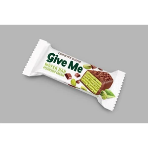 Give Me Çikolata Kaplı Antep Fıstıklı Kremalı 6 Katlı Gofret 40 Gr.*24 Adet